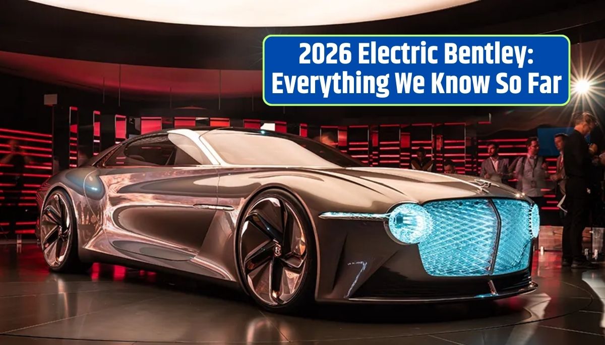 2026 Electric Bentley, luxury electric vehicle, electrified performance, driving range, charging technology, sustainable luxury, cutting-edge technology, design evolution, opulence and innovation, luxury automotive community, Bentley's electric mobility, luxury legacy,