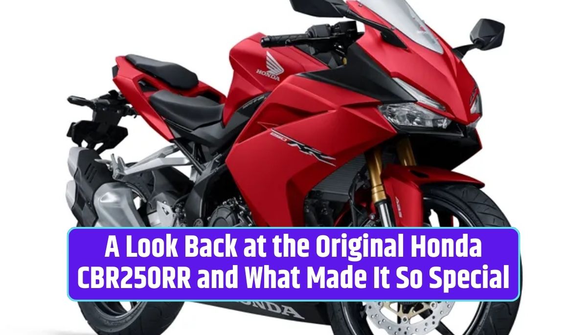 Honda CBR250RR, sportbike, engine technology, lightweight chassis, design, iconic motorcycle, collector's item, motorcycle history,
