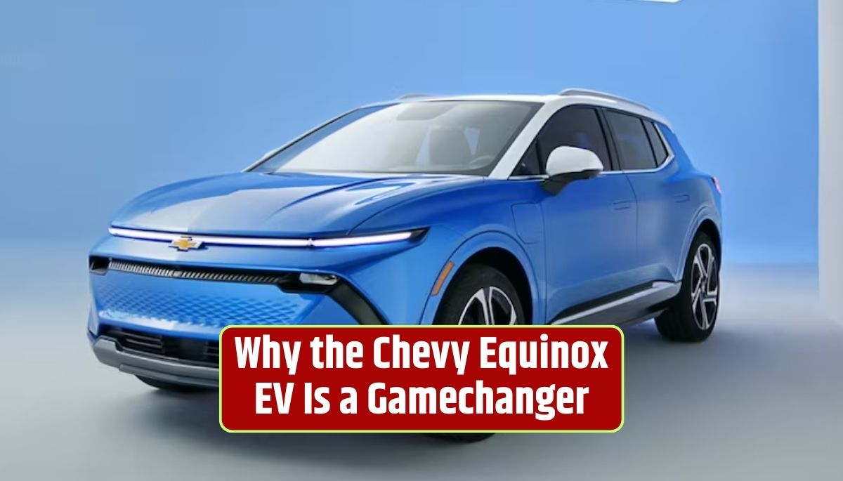 Chevy Equinox EV, electric vehicle innovation, sustainable mobility, electrified performance, electric vehicle technology, electric vehicle range, charging infrastructure, EV design, Chevrolet electric vehicles, gamechanging electric vehicles,