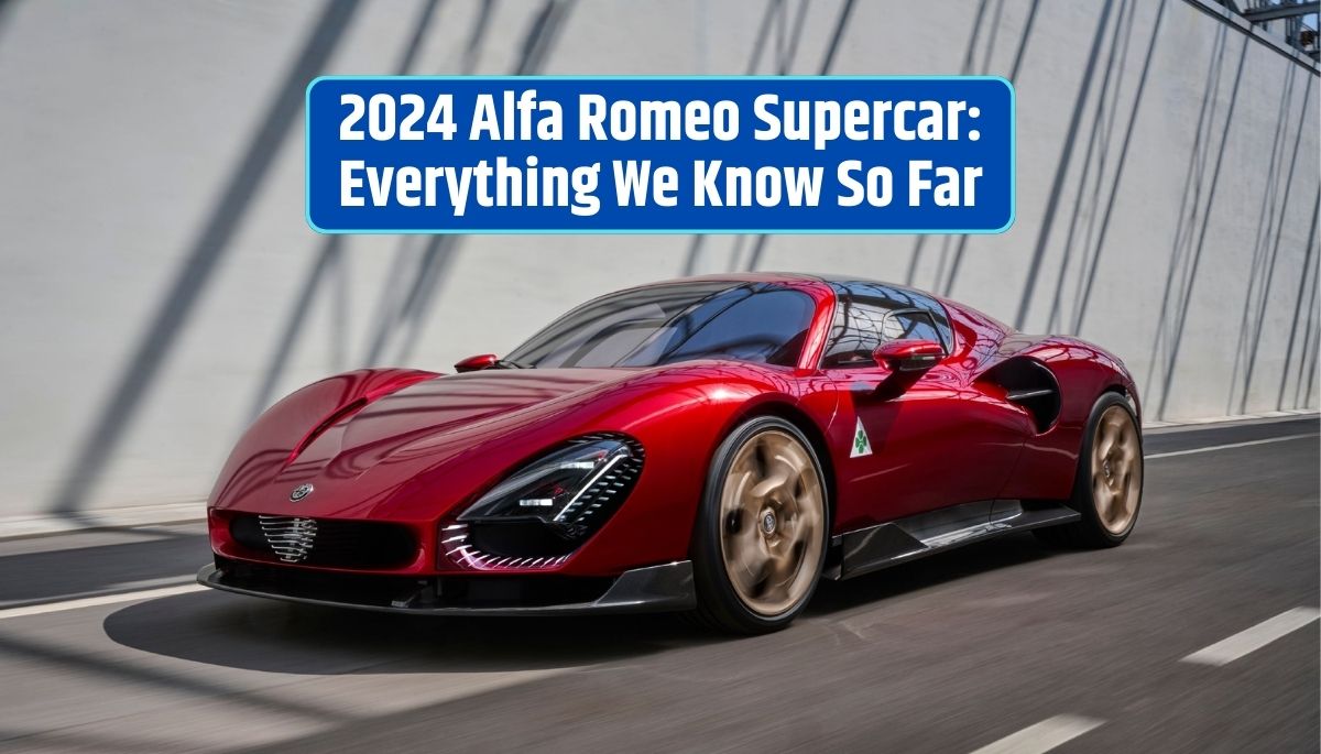 Alfa Romeo, 2024 Supercar, Italian supercar, high-performance vehicles, automotive technology, Alfa Romeo heritage,