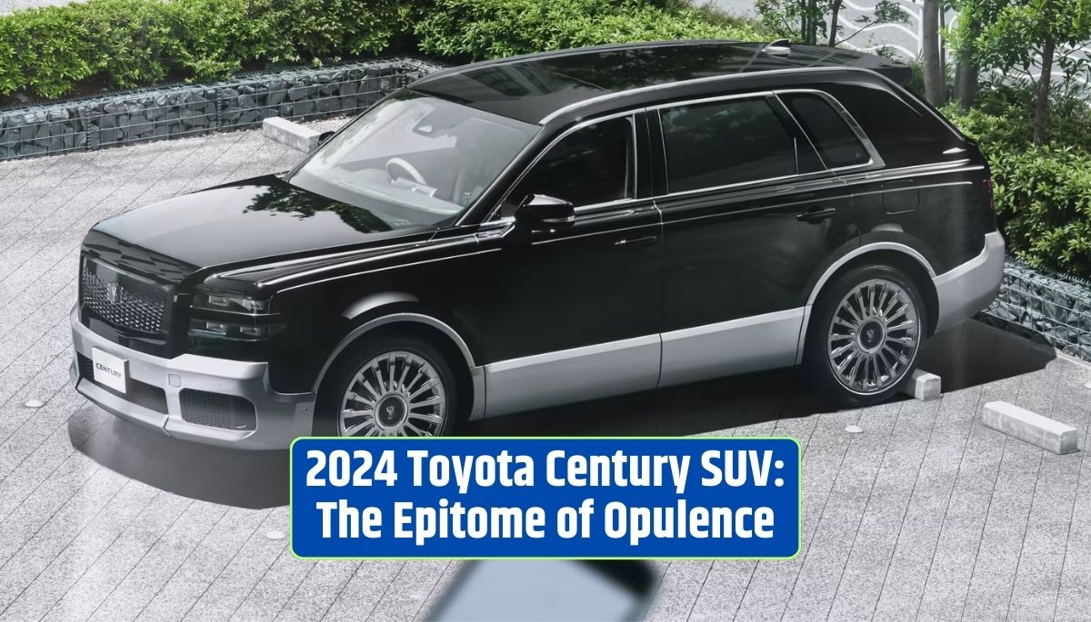2024 Toyota Century SUV, Japanese luxury SUV, opulent SUV, Toyota Century craftsmanship,