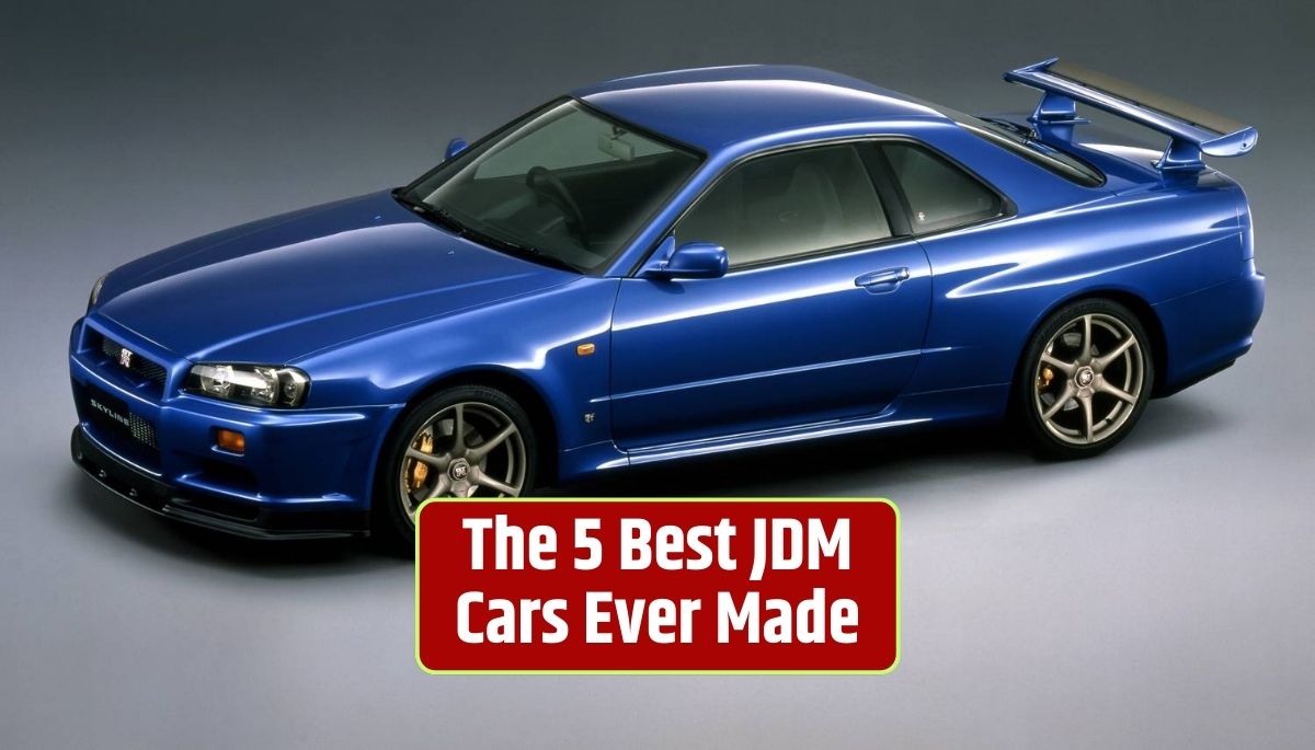 JDM cars, Japanese domestic market, iconic JDM vehicles, Nissan Skyline, Toyota Supra, Honda NSX, Mitsubishi Lancer Evolution, Mazda RX-7,