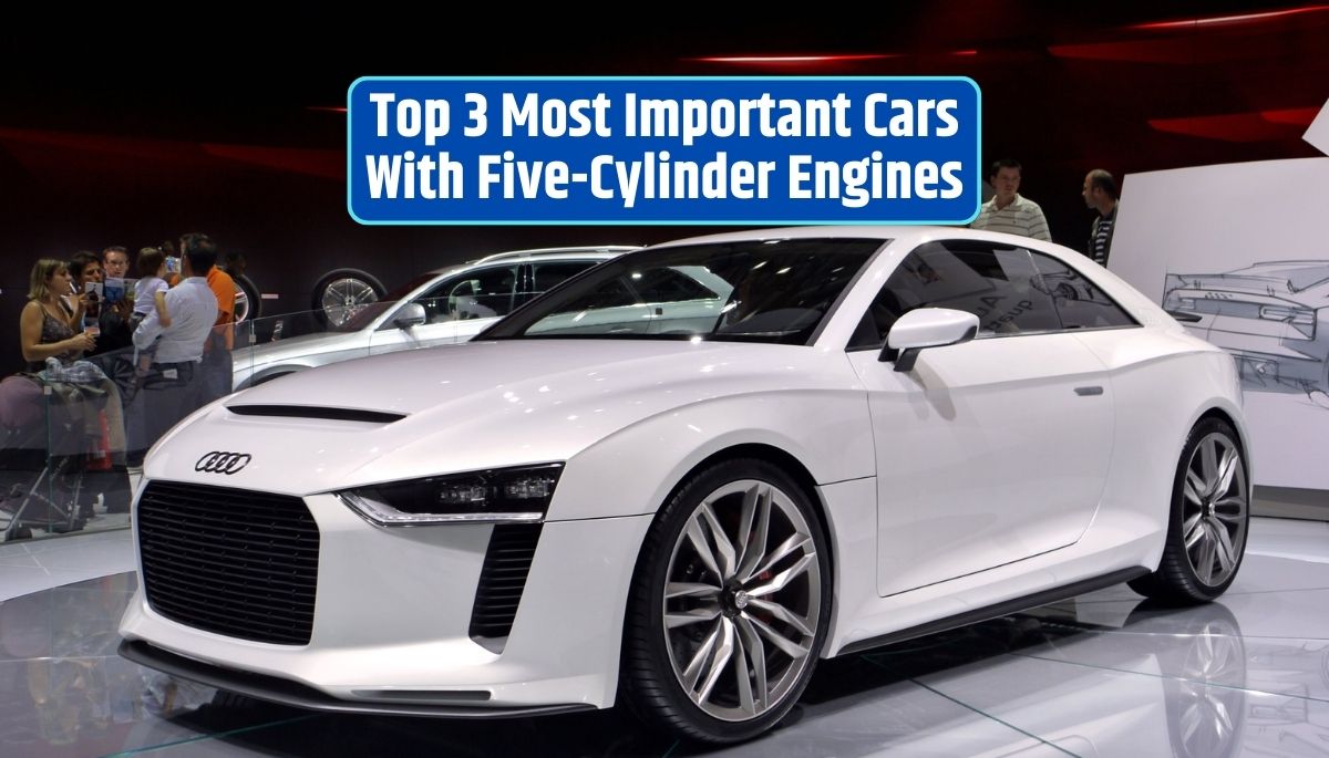 Five-cylinder engines, Audi Quattro, Volvo 850, Audi RS3, automotive innovation, engine configurations, performance cars,