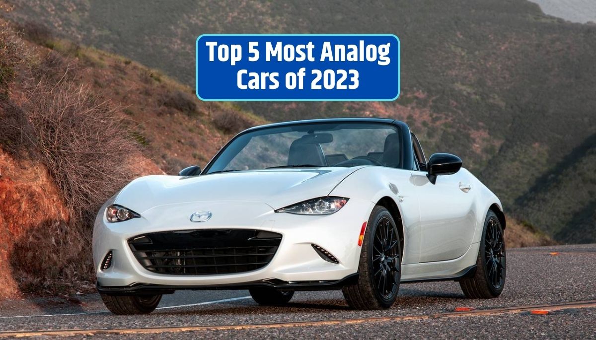 Analog cars, driving experience, sports cars, automotive simplicity, pure driving, analog vehicles,